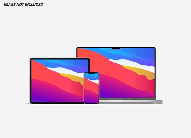 Computer devices mockup