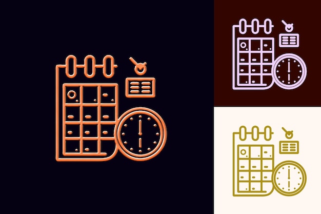 a computer keyboard with a clock and a time of 4 15
