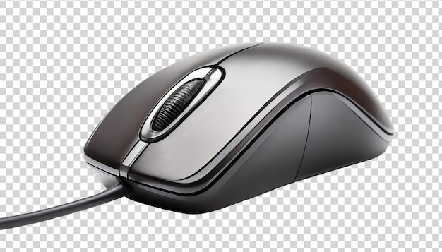 PSD Компьютерная мышь изолирована на прозрачном фоне