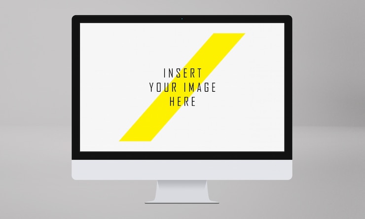 PSD computer screen mock up