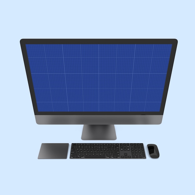 Computer Top Mockup