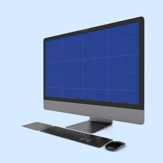 Computerskærm Mockup
