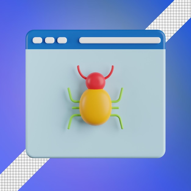 Computervirus, 3D-rendering