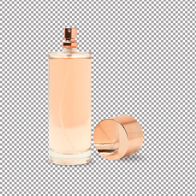 PSD concept of fragrant flavored perfume close up