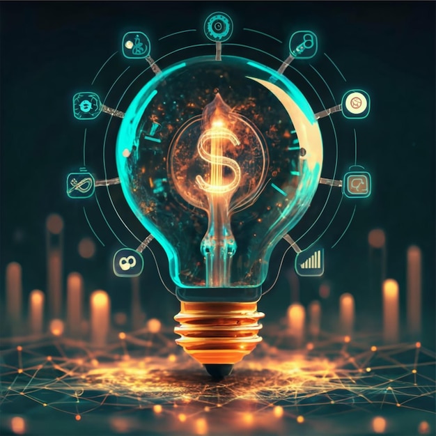 Concept of Strategy business ideas for Innovation planning