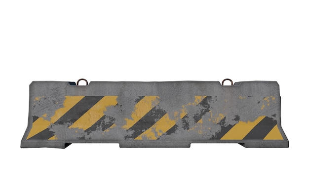 concrete jersey barrier