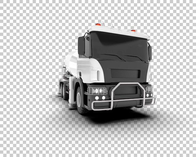 Concrete mixer geïsoleerd op de achtergrond 3d rendering illustratie