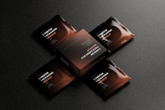 Condom mockup