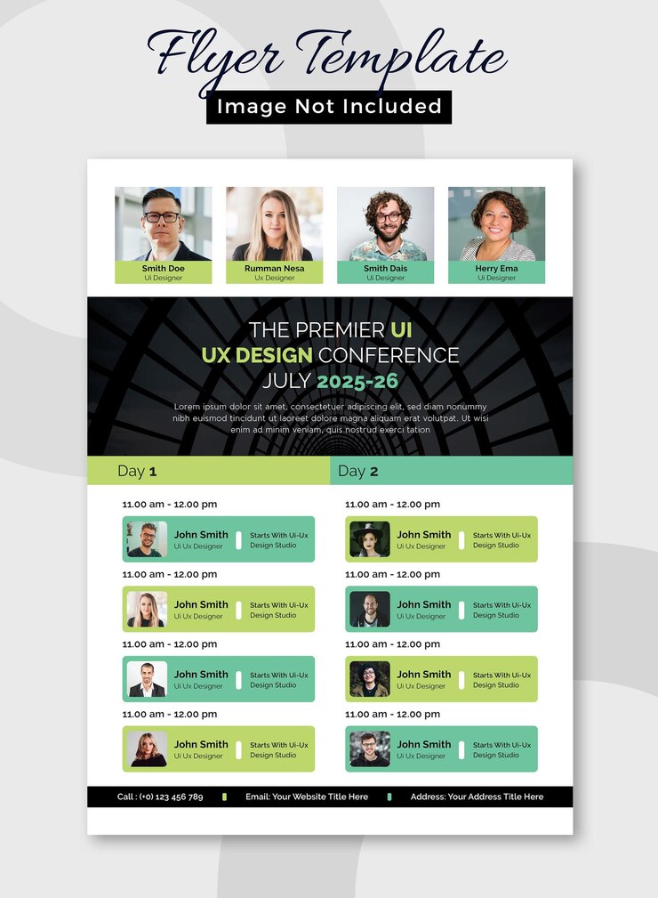 PSD conference flyer