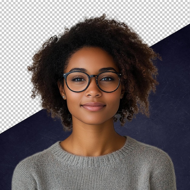 confident young woman portrait