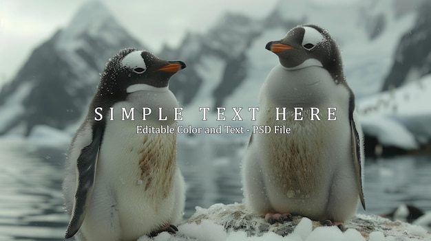 The conflict antarctic penguins