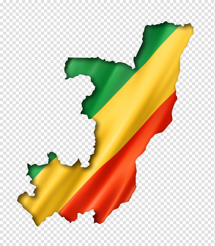 PSD congolese flag map
