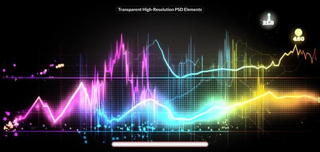 PSD ⁇ がった世界シリーズ ネットワーク図で構成された背景