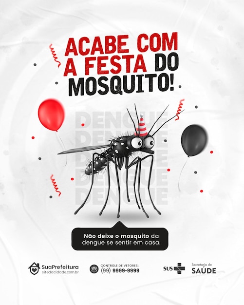 PSD 덴거에 대한 의식 (conscientizao contra a dengue)