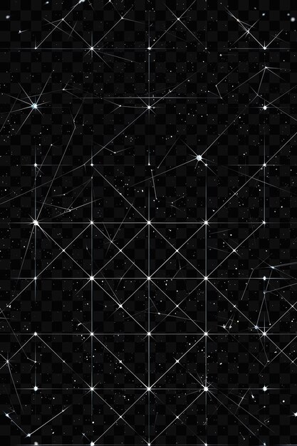 PSD constellations on a black background