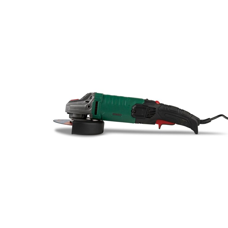 PSD construction or angle grinder isolated on white background