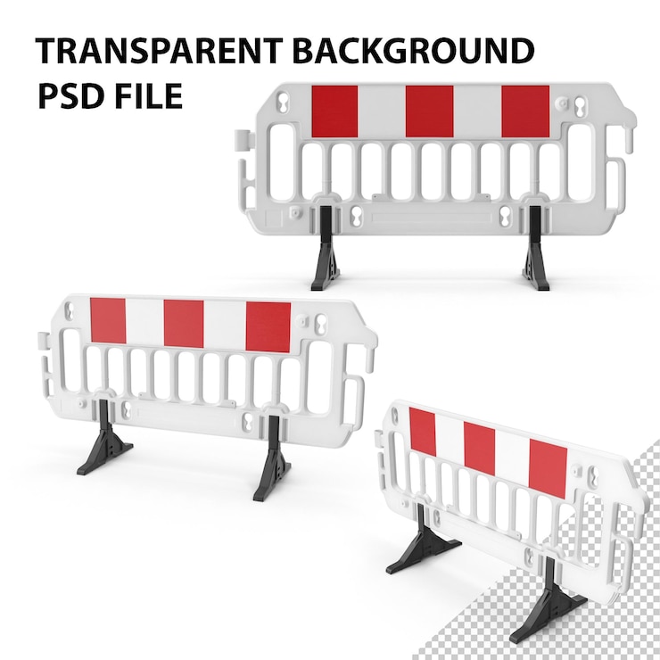 PSD construction barrier png