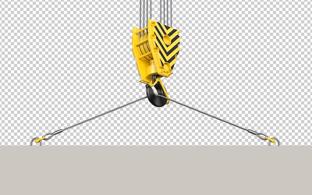 PSD コンクリートスラブを持ち上げる建設用クレーンのフック