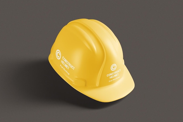 PSD construction helmet mockup