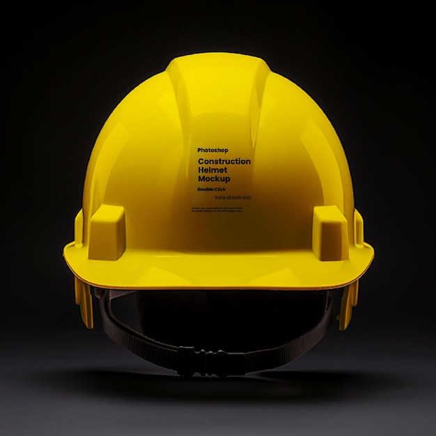 PSD construction helmet mockup