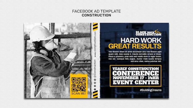 PSD construction template design