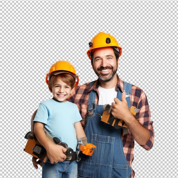 PSD construction worker son and father