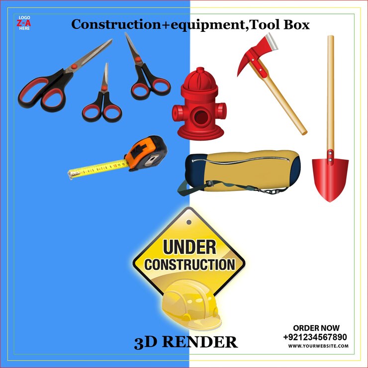 PSD constructionequipmenttool box
