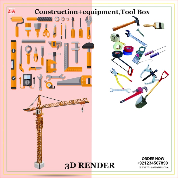 PSD 建設機器ツールボックス