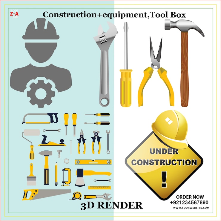 PSD 建設機器ツールボックス