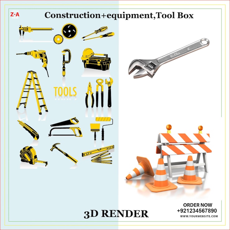 PSD 建設機器ツールボックス
