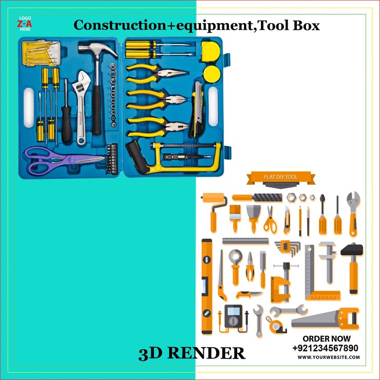 PSD 建設機器ツールボックス