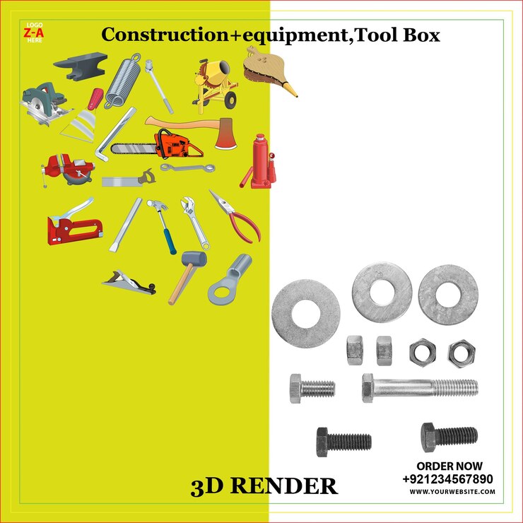 PSD constructionequipmenttool box