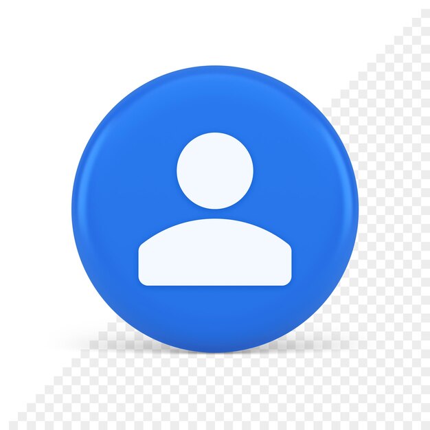 Contact staff call button corporate member communication chat internet service 3d icon