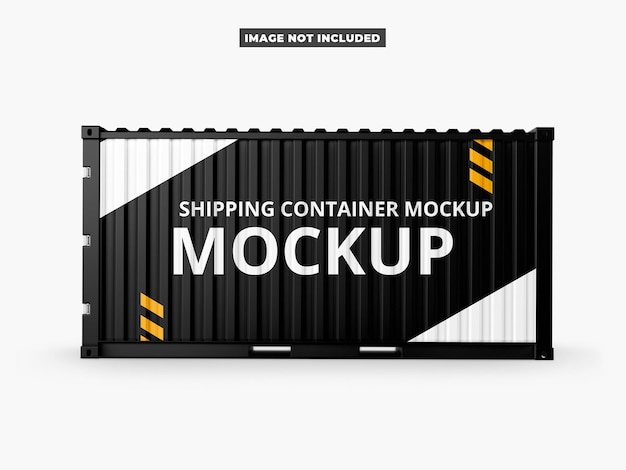 PSD mockup del contenitore