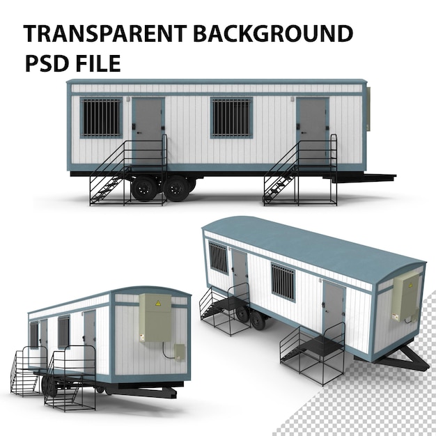 PSD container office png