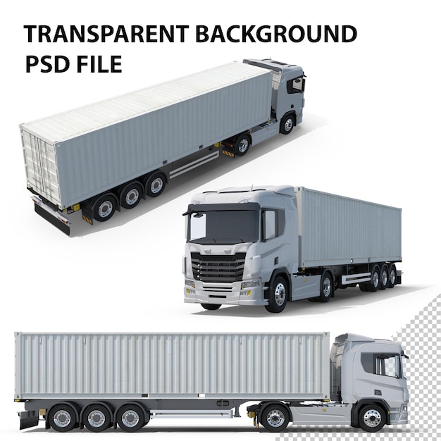 PSD camion per container png