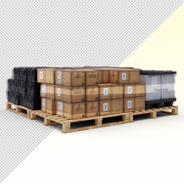 Containers ingesteld