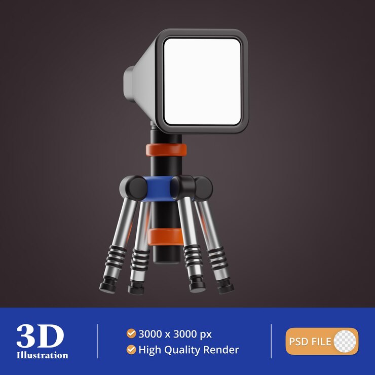 PSD content creator soft box illustration 3d