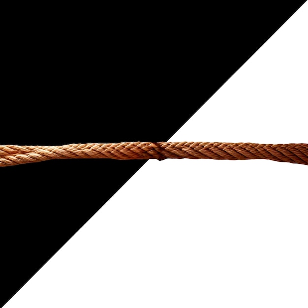 Contrasting Rope