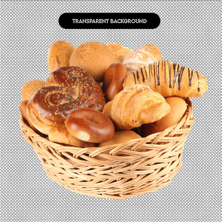 PSD cookie and bread illustrations whimsical designs featuring delicious cookies artisan breads and