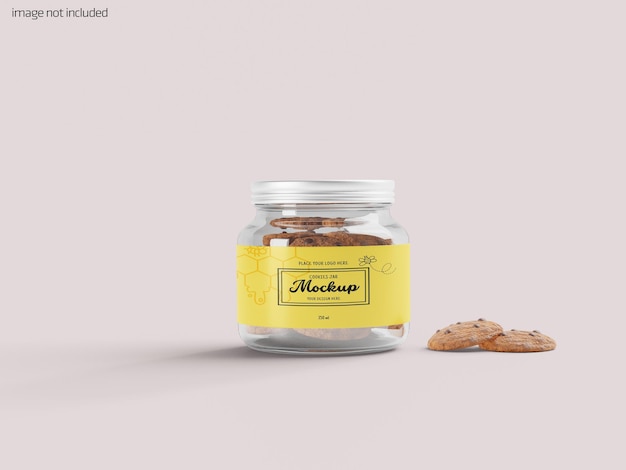 cookies jar mockup