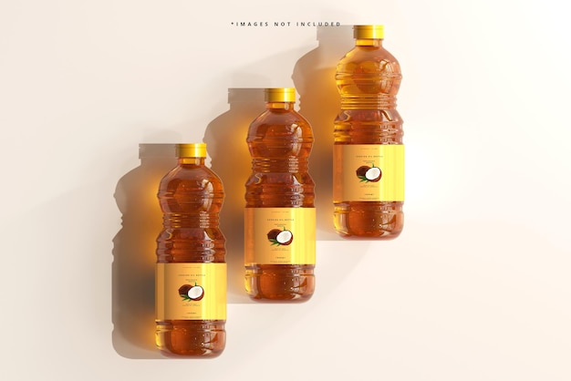 PSD cooking oil bottle mockup