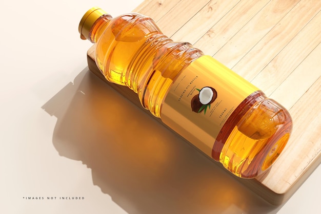 Cooking Oil Bottle Mockup