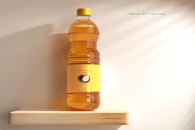 Cooking Oil Bottle Mockup