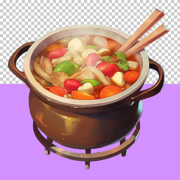 A cooking pot