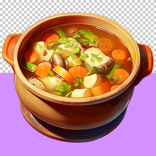 PSD a cooking pot