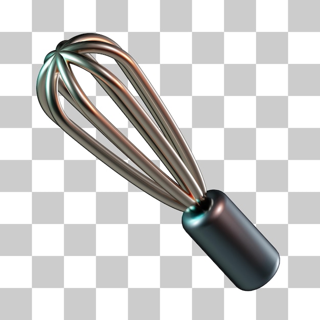 Cooking whips 3d icon