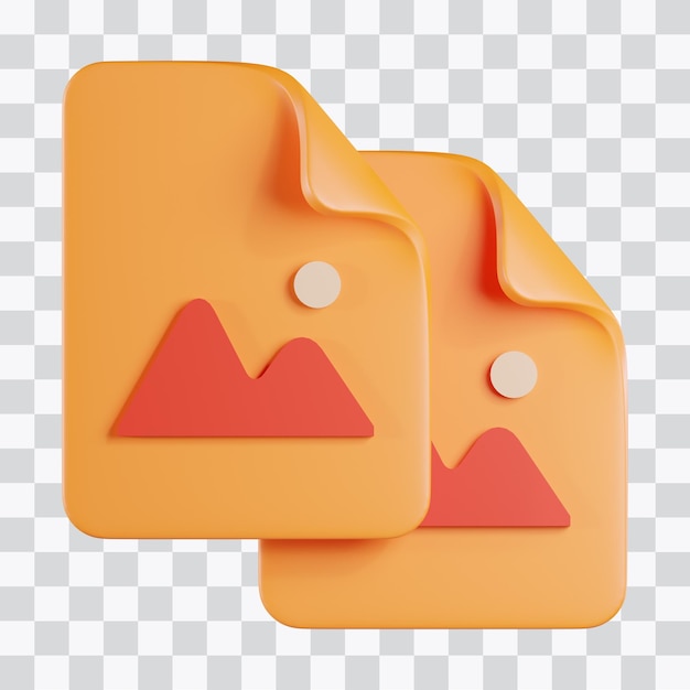 Copy design 3d icon