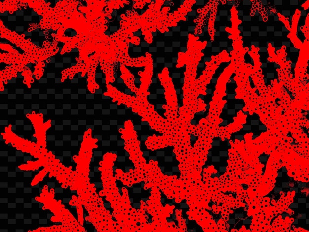 PSD testura di corallo con modello irregolare poroso e denso combina png creative overlay decor di sfondo