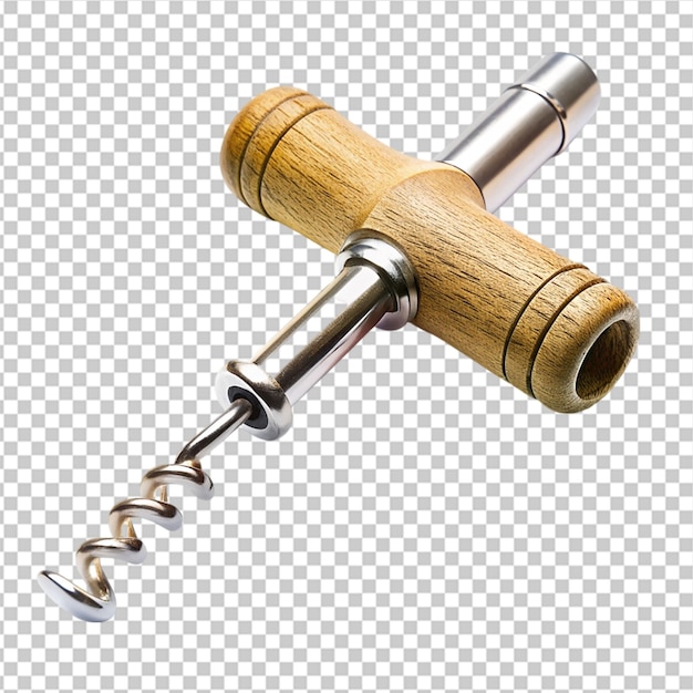 PSD corkscrew for wine bottle